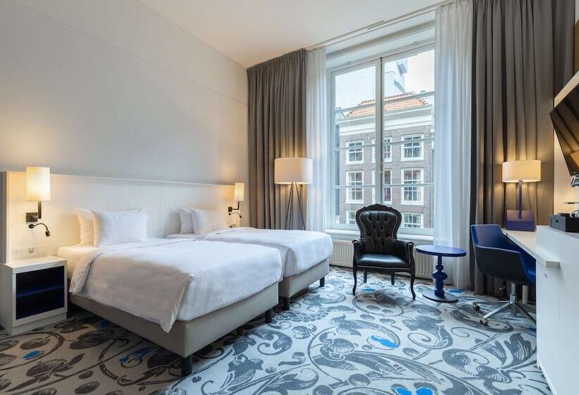 Premium room with view, Radisson Blu Hotel, Amsterdam City Center