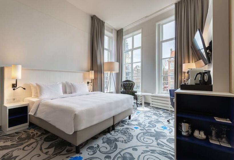 Premium room with view, Radisson Blu Hotel, Amsterdam City Center