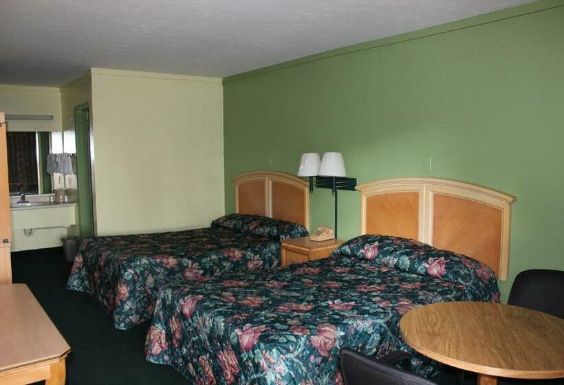 חדר סטנדרט שתי מיטות זוגיות, Travelers Inn Gainesville