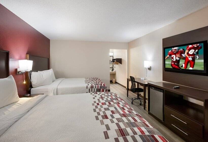 Quarto Deluxe Adaptado para Incapacitados, Red Roof Inn Dillon, Sc