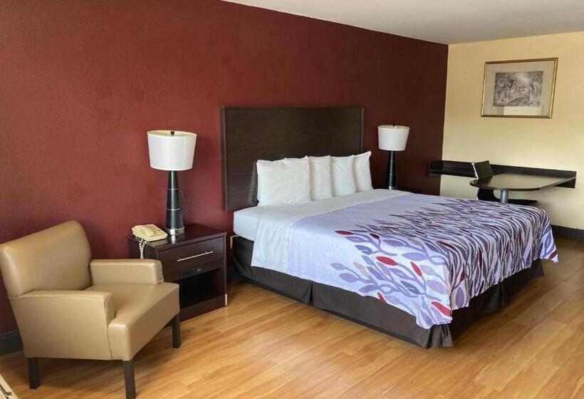 디럭스 룸 킹사이즈 침대, Red Roof Inn & Suites Cleveland, Tn