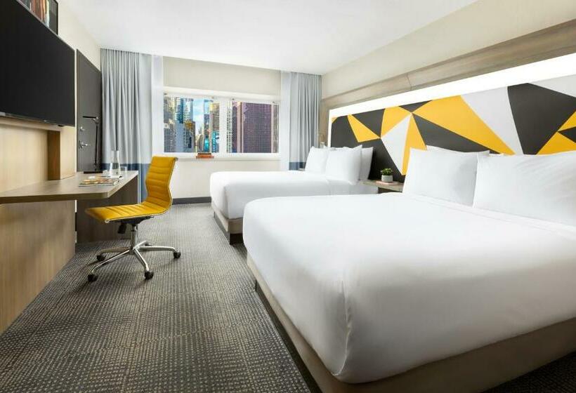 اتاق لوکس با چشم‌انداز, M Social Hotel Times Square New York
