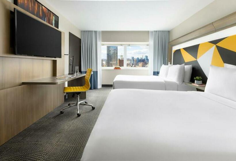 اتاق سوپریور با چشم‌انداز رودخانه, M Social Hotel Times Square New York
