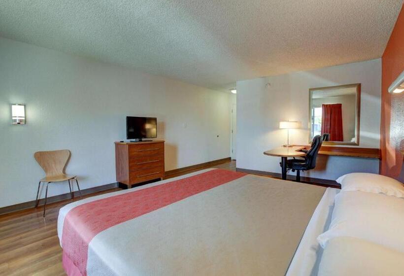 스탠다드 룸 킹사이즈 침대, Motel 6santa Ana, Ca  Irvine  Orange County Airport
