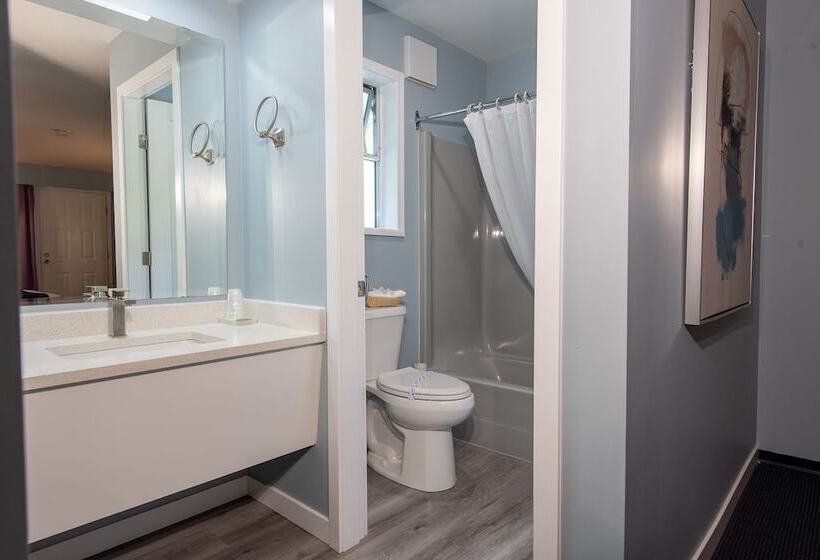 Номер Стандарт 2 Двуспальные Кровати, Ocean Crest Motel