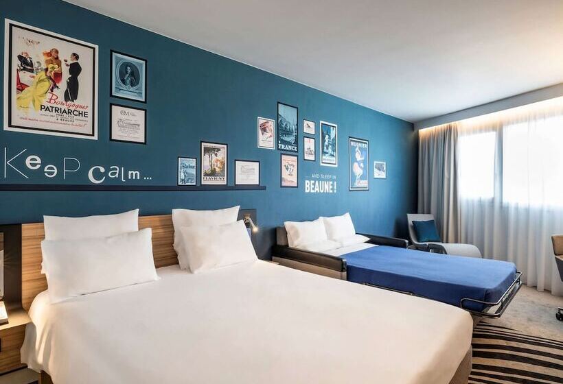 Номер Классика Двуспальная Кровать, Novotel Beaune