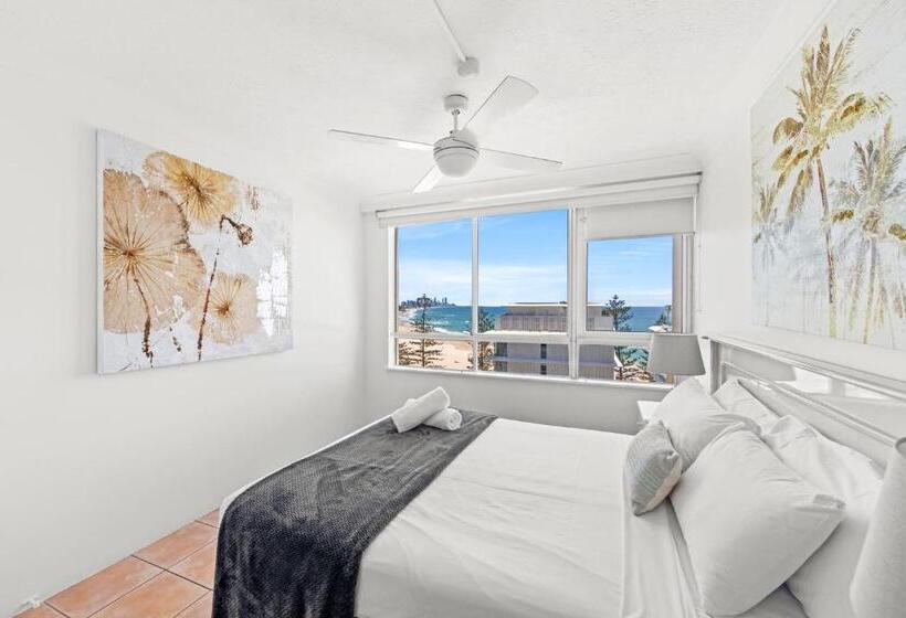 Апартаменты 1 Спальня Вид на Море, Burleigh Beach Tower