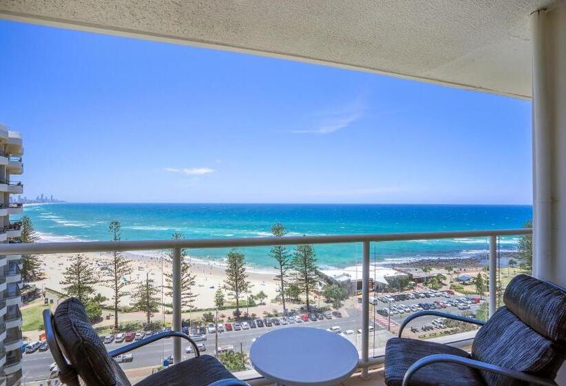 Апартаменты 2 Спальни Вид на Море, Burleigh Beach Tower