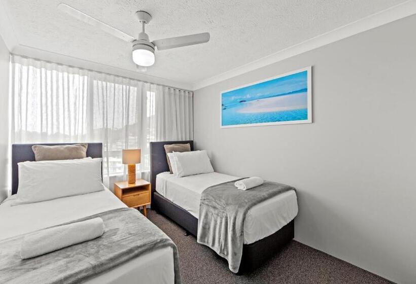 Апартаменты Superior 1 Спальня Вид на Море, Burleigh Beach Tower