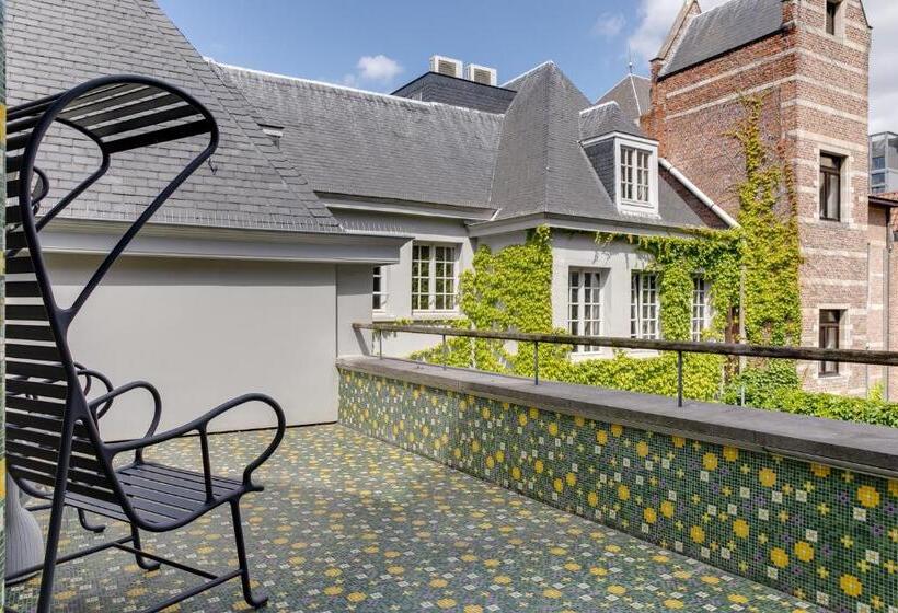 חדר דחוקס עם מיטת קינג, Small Luxury Hotel De Witte Lelie