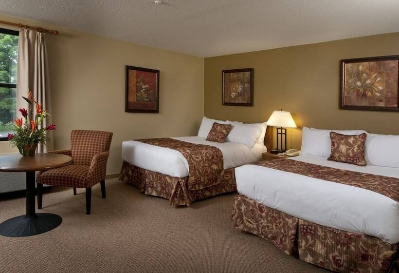 ２ダブルベッドのスタンダードルーム, Maritime Inn Antigonish