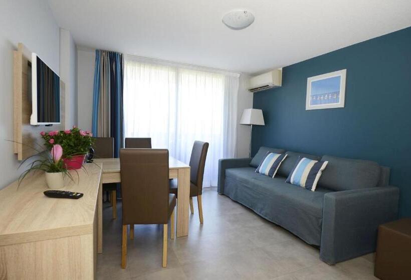 Апартаменты 1 Спальня, Residence Odalys Aqualia