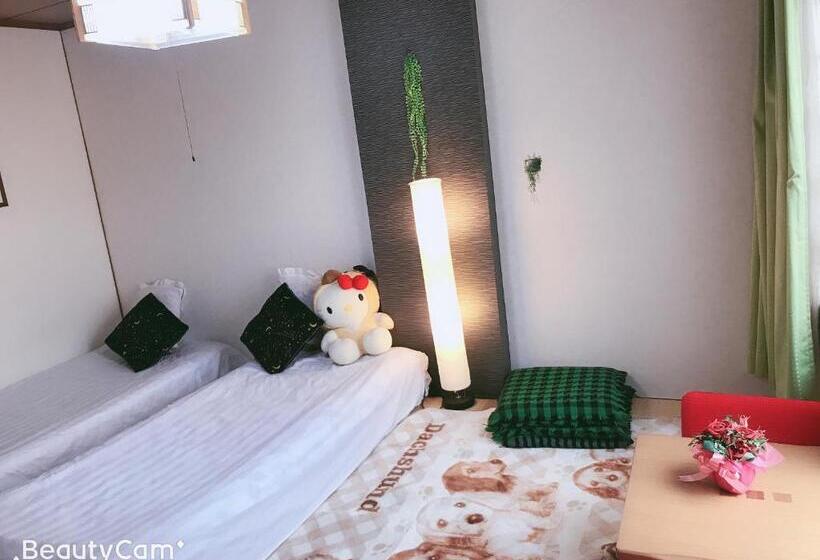 غرفة قياسية رباعية, Yoshidoku Inn   Domome1吉德旅館1ドーム前近usj 直达難波4分心斋桥6分关西機場