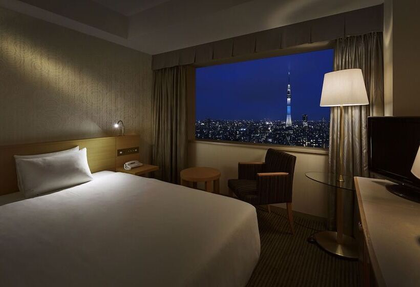 اتاق استاندارد یک تخته با چشم‌انداز, Tobu Hotel Levant Tokyo