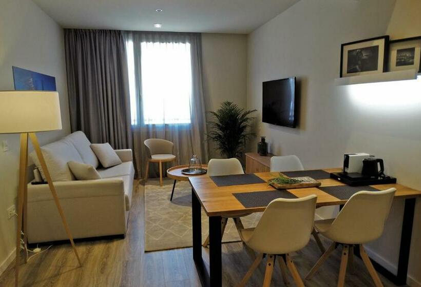침실 1개 디럭스 아파트, Bilbao City Center by Abba Suites
