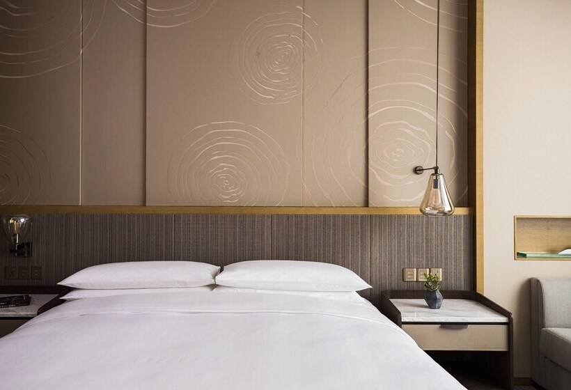 اتاق استاندارد با تخت دوبل, Suzhou Marriott Hotel Taihu Lake