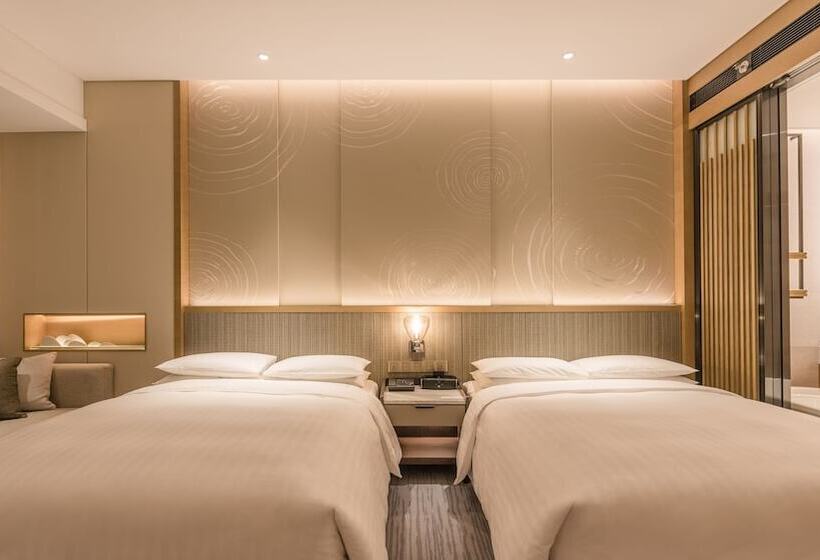 اتاق استاندارد با 2 تخت دوبل, Suzhou Marriott Hotel Taihu Lake