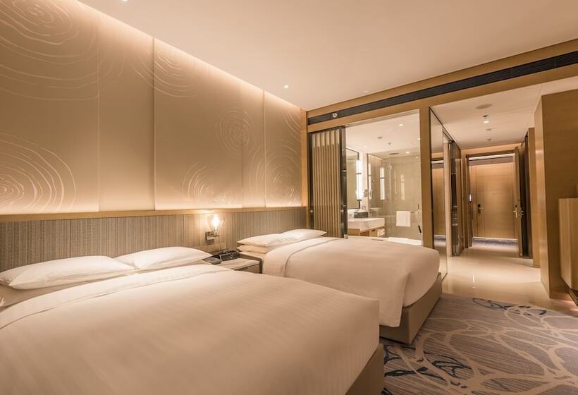 اتاق استاندارد با 2 تخت دوبل, Suzhou Marriott Hotel Taihu Lake