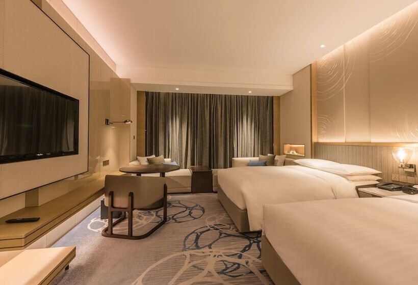 اتاق استاندارد با 2 تخت دوبل, Suzhou Marriott Hotel Taihu Lake