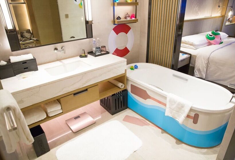 اتاق استاندارد با تخت دوبل, Suzhou Marriott Hotel Taihu Lake