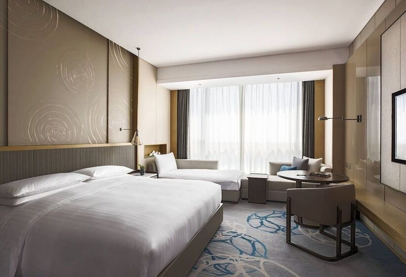 اتاق استاندارد با تخت دوبل, Suzhou Marriott Hotel Taihu Lake