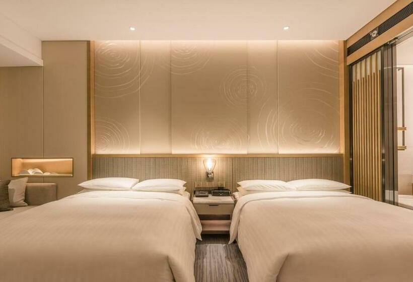 اتاق لوکس با چشم‌انداز دریاچه, Suzhou Marriott Hotel Taihu Lake