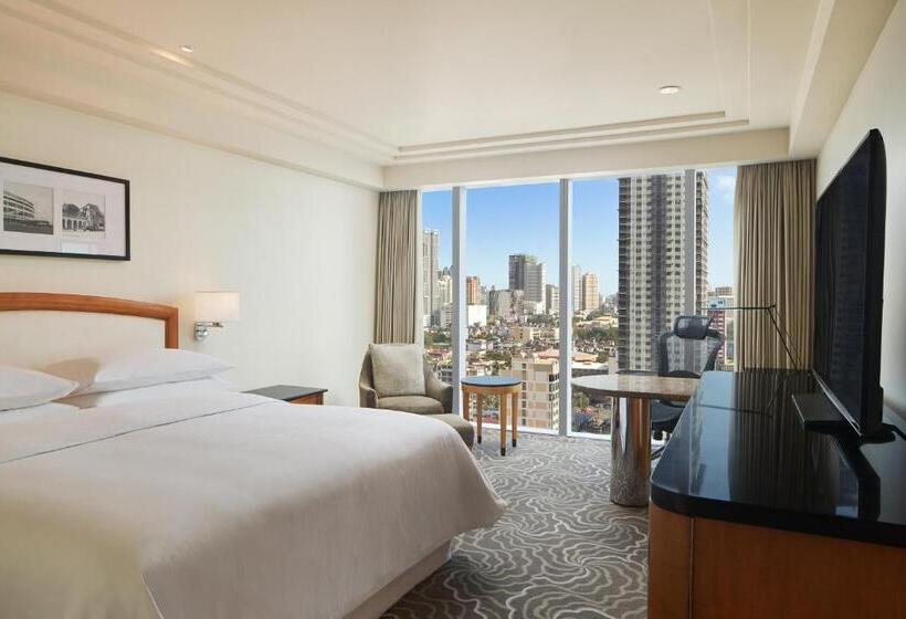 اتاق لوکس با تخت بزرگ, Sheraton Manila Bay