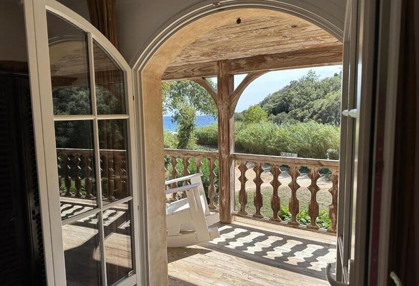 Quarto Deluxe Vista Mar com Sacada, Le Clos Des Sept Palmiers