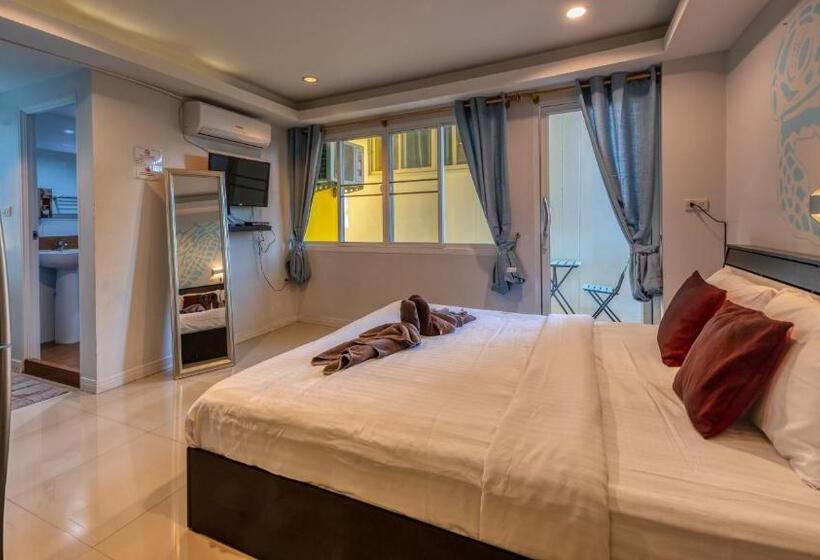 اتاق استاندارد با بالکن, Lemon Loft Boutique Room