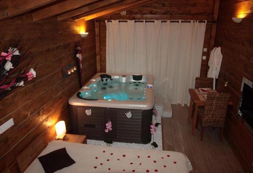 سوئیت با وان آب گرم, La Paillote Exotique Spa