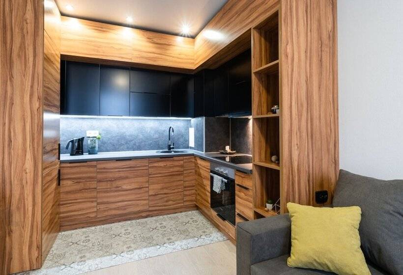 آپارتمان لوکس 1 خوابه, Nyvky Residence