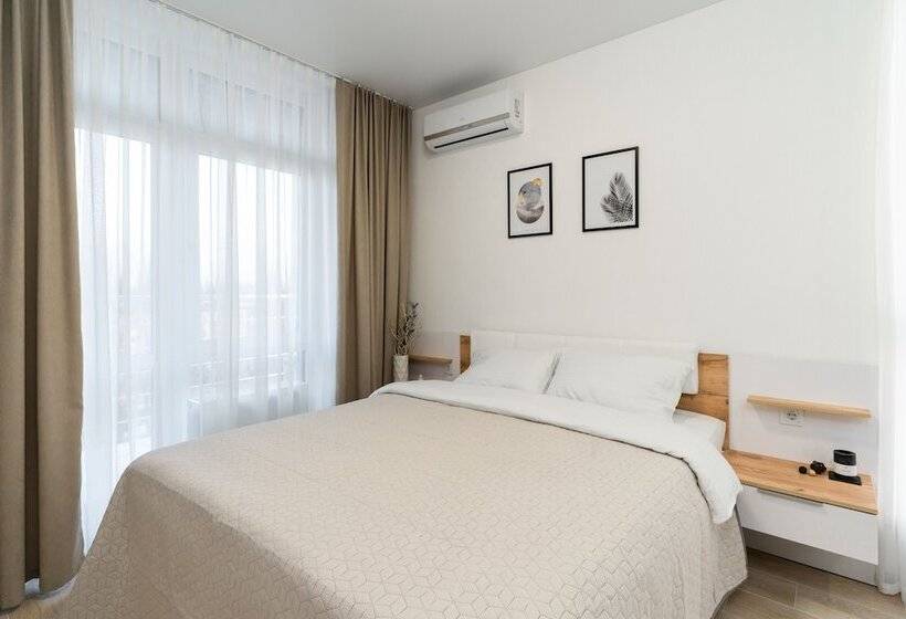 آپارتمان لوکس 1 خوابه, Nyvky Residence