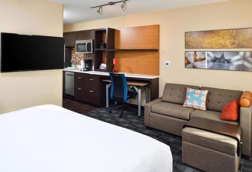 스탠다드 스튜디오 킹침대, Towneplace Suites By Marriott Detroit Belleville