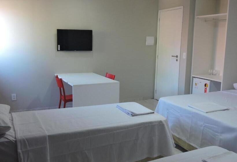 Quarto Triplo Superior, Pousada Praia De Porto
