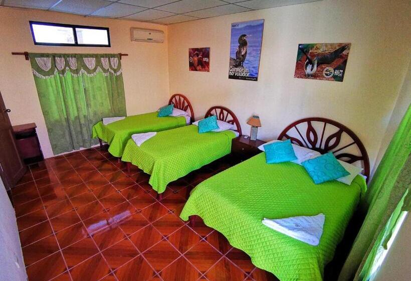 اتاق استاندارد چهار تخته, Hostal Villamil