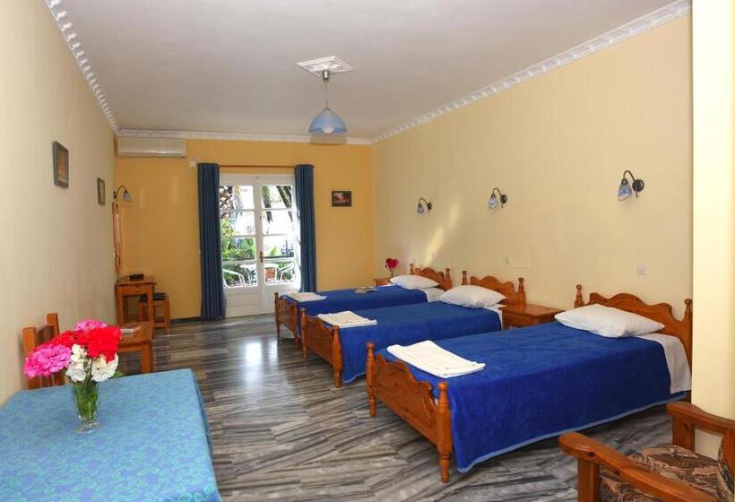 استودیو استاندارد با بالکن, Blue Sky Hotel   Petra   Lesvos   Greece