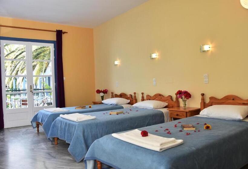 استودیو استاندارد با بالکن, Blue Sky Hotel   Petra   Lesvos   Greece