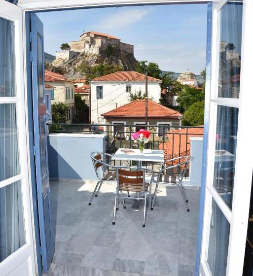 Superior studio with balcony, Blue Sky Hotel   Petra   Lesvos   Greece