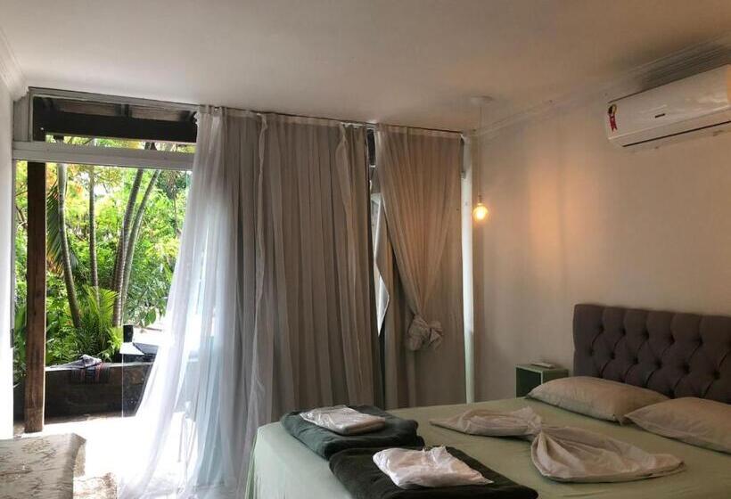 اتاق استاندارد با چشم‌انداز دریاچه, Da Orla Pampulha Hostel