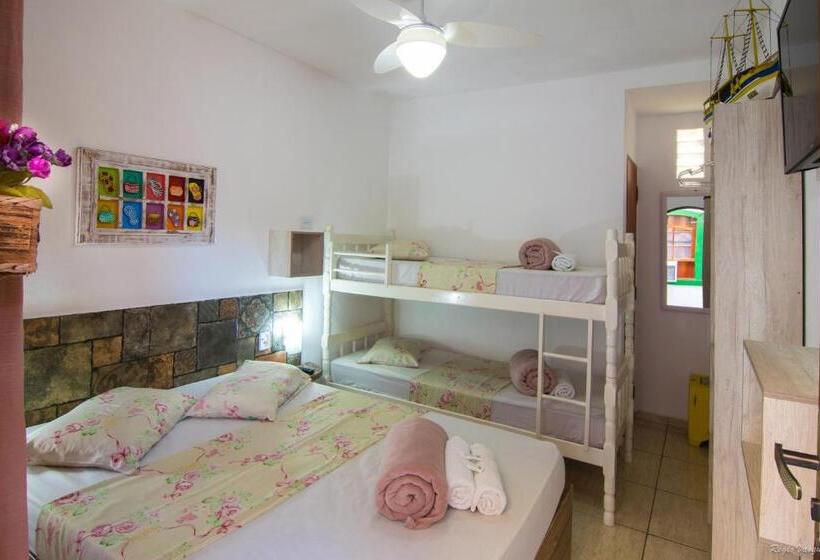 Четырехместный Номер Superior, Pousada Casa Do Rio Hostel   8 Min Do Centro Hístorico   Passeio De Barco Com Saída Da Pousada  Pago