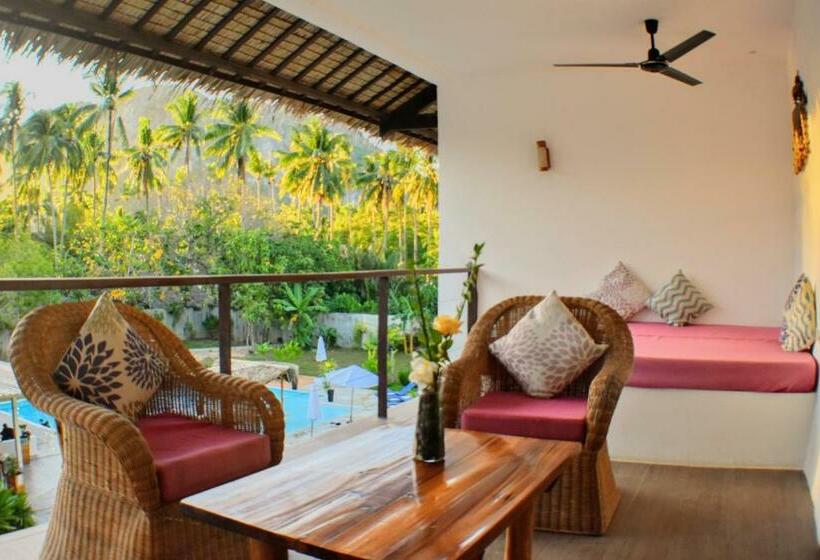 디럭스 자쿠지룸, El Nido Moringa Resort