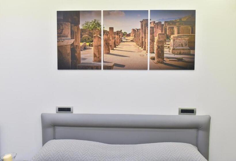 اتاق استاندارد با بالکن, Pompei Inn Ruins B&b Luxury Suite