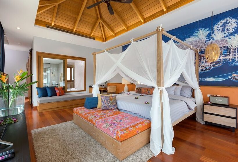ویلای 1 خوابه با چشم‌انداز دریا, Krabi Resort  Sha Extra Plus