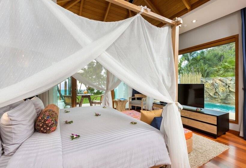 ویلای یک اتاق خوابه با استخر شنا, Krabi Resort  Sha Extra Plus
