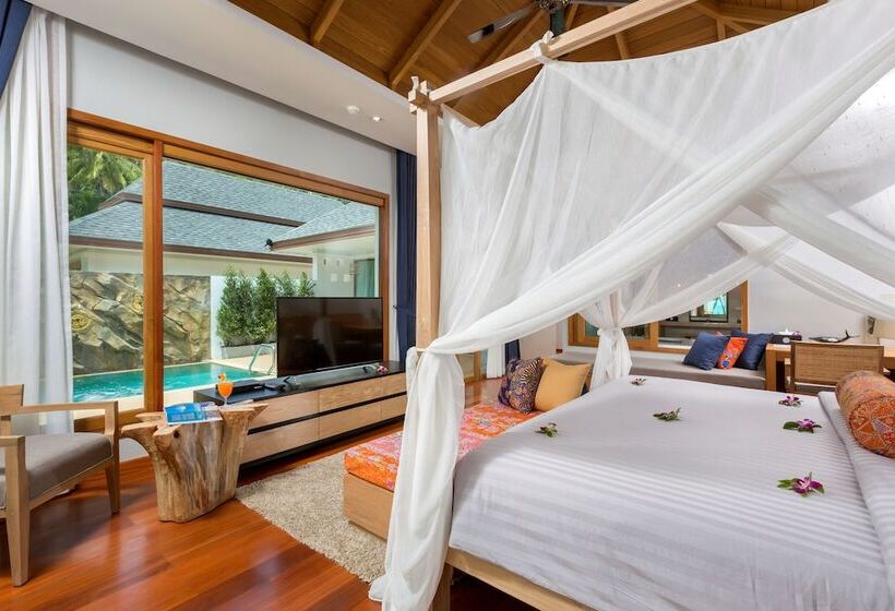 ویلای یک اتاق خوابه با استخر شنا, Krabi Resort  Sha Extra Plus