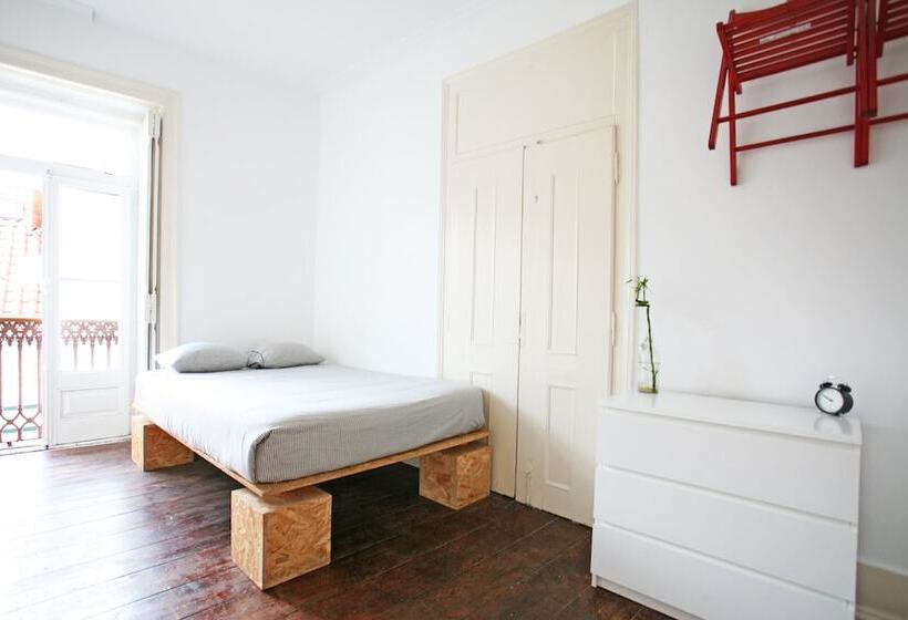 اتاق استاندارد با سرویس بهداشتی مشترک, Friendly Hills Bairro Alto