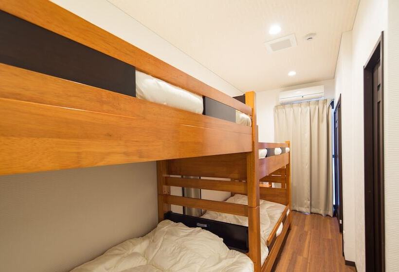 اتاق استاندارد چهار تخته, Ryokan Hostel Gion
