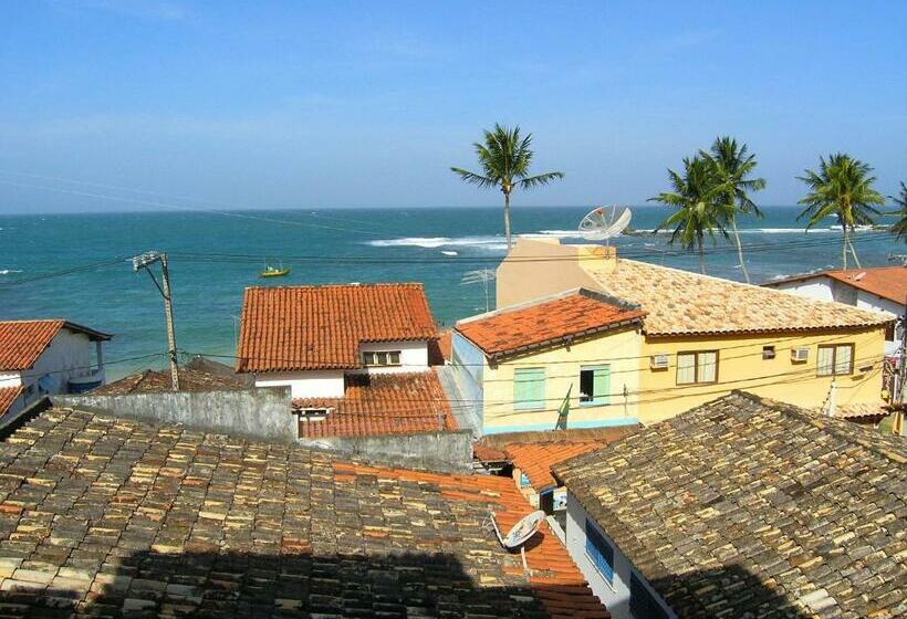 标准间侧面带海景, Pousada Via Brasil