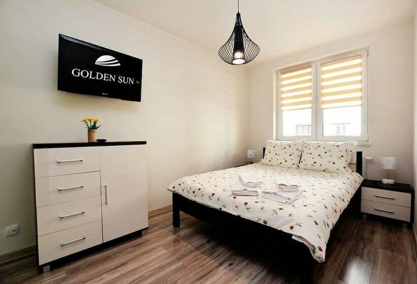 آپارتمان 1 خوابه, Golden Sun Apartments    Bursztynowe