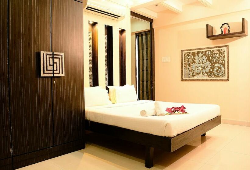 آپارتمان لوکس 1 خوابه, Seven Serviced Apartments, Worli